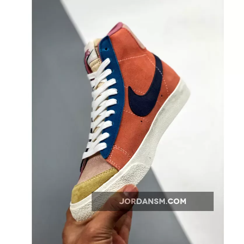 Nike Blazer Mid '77 Vintage WE Suede Desert Berry Red / blazer mid '77 vintage we suede sneaker