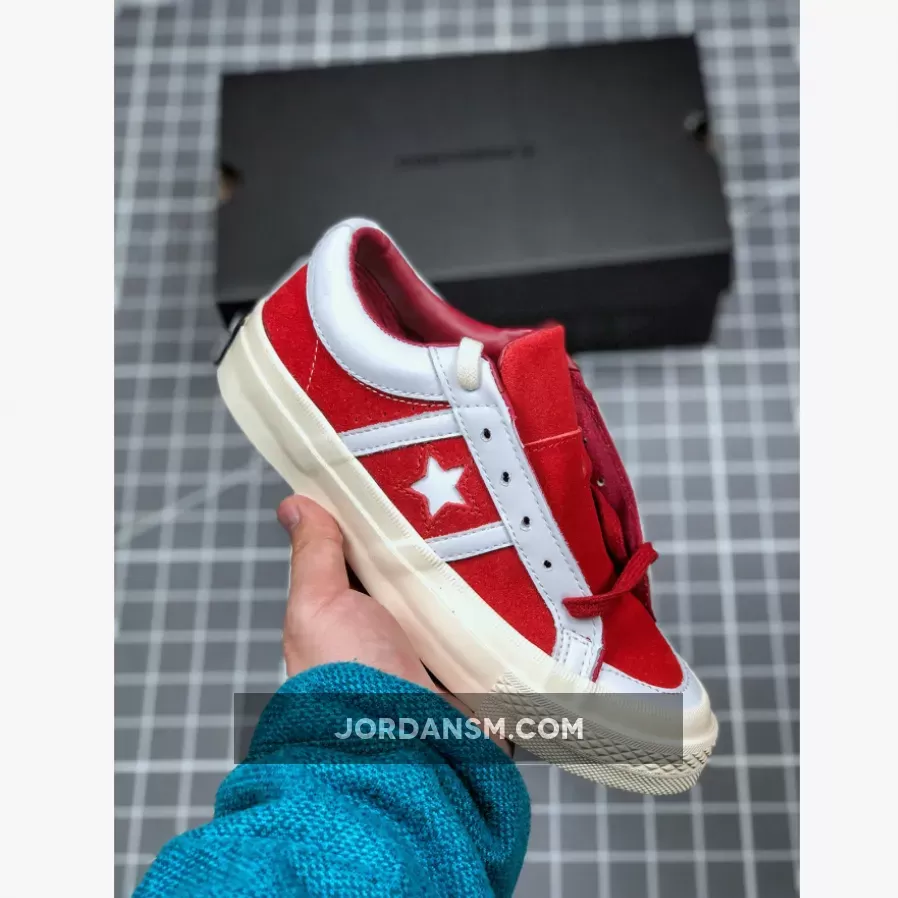 Converse Collegiate Suede One Star Academy Rumba Red/White 167135C