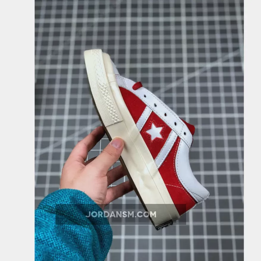 Converse Collegiate Suede One Star Academy Rumba Red/White 167135C