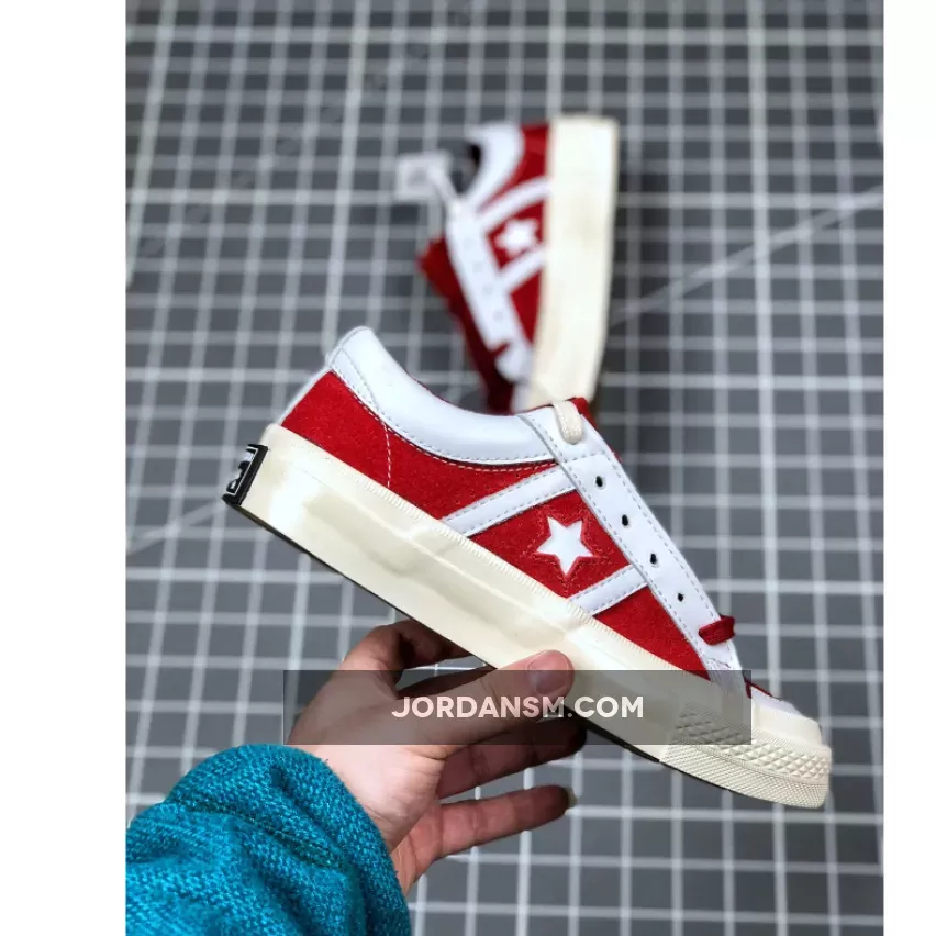 Converse Collegiate Suede One Star Academy Rumba Red/White 167135C