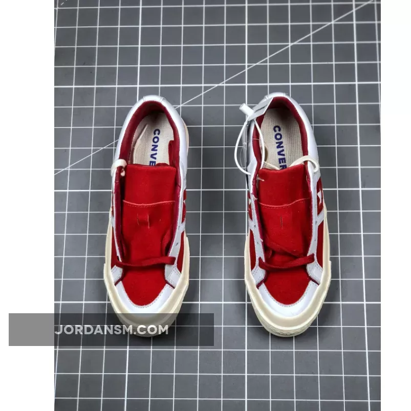 Converse Collegiate Suede One Star Academy Rumba Red/White 167135C