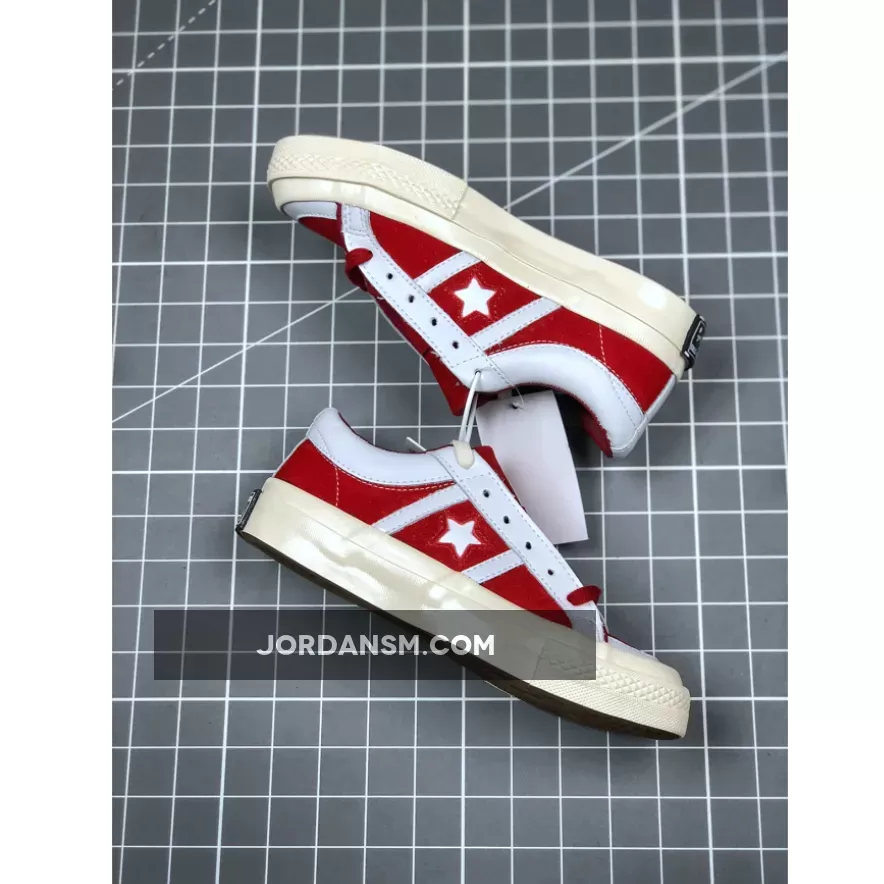Converse Collegiate Suede One Star Academy Rumba Red/White 167135C