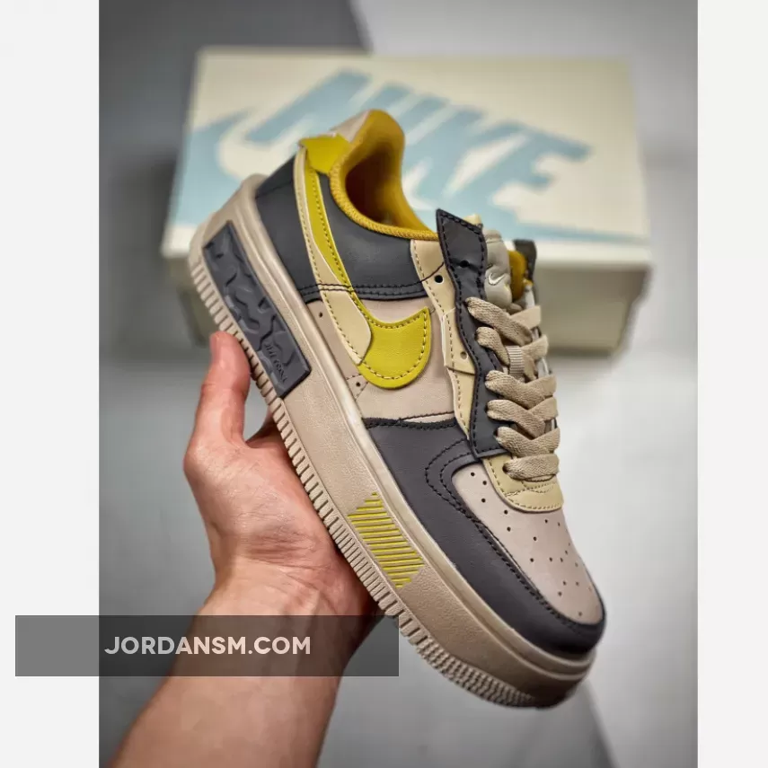 Nike Air Force 1 Fontanka Beach/Yellow-Dark Grey 1680454954 Restock