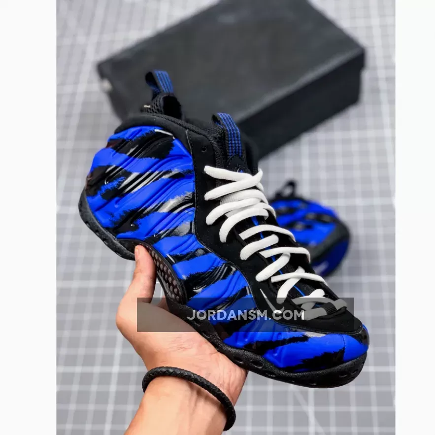Nike Air Foamposite One 'Memphis Tigers' Racer Blue/White-Black / Tiger Foams BV8161-400