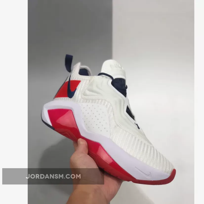 Nike LeBron Soldier 14 'White/Red' CK6024-100 Online