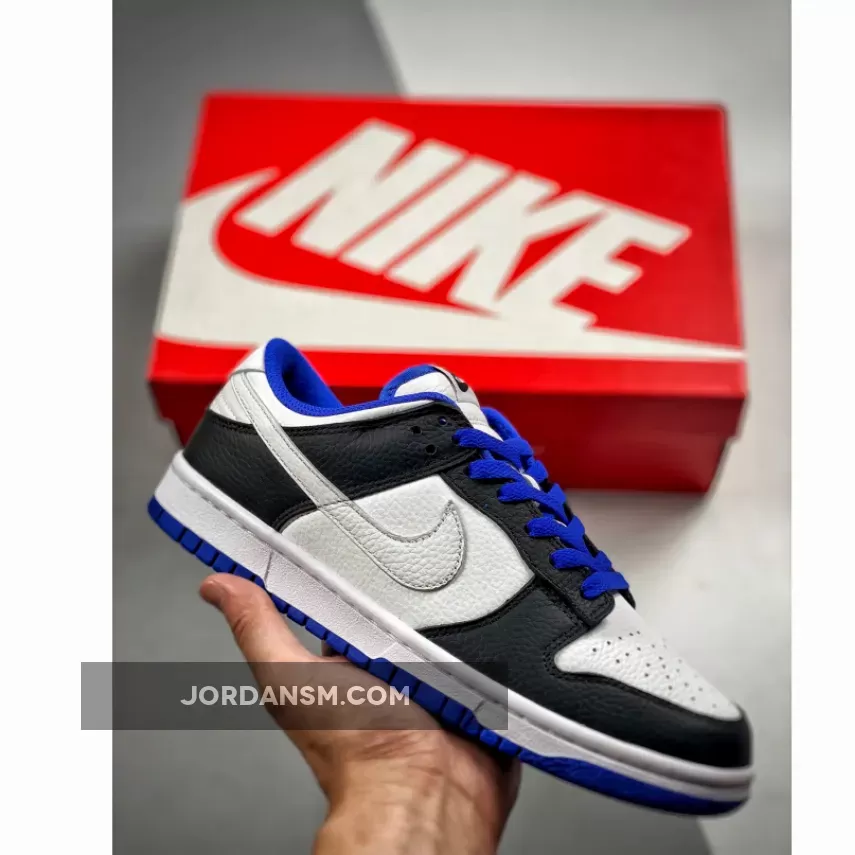 Nike Dunk Low White Black Blue FD9064-110 Restock