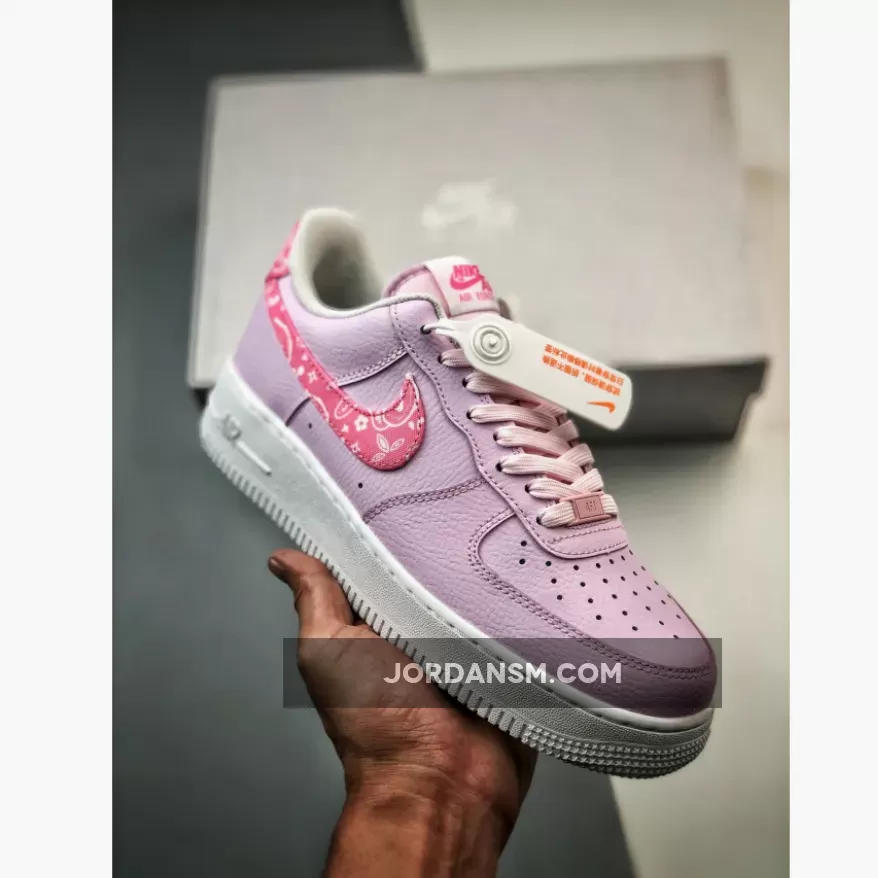 Nike Air Force 1 Low "Pink Paisley" Pearl Pink/Coral Chalk-White
