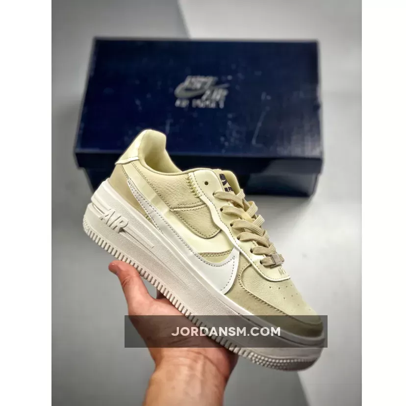 Nike Air Force 1 PLT.AF.ORM Fossil/Summit White-Black DJ9946-200 Online