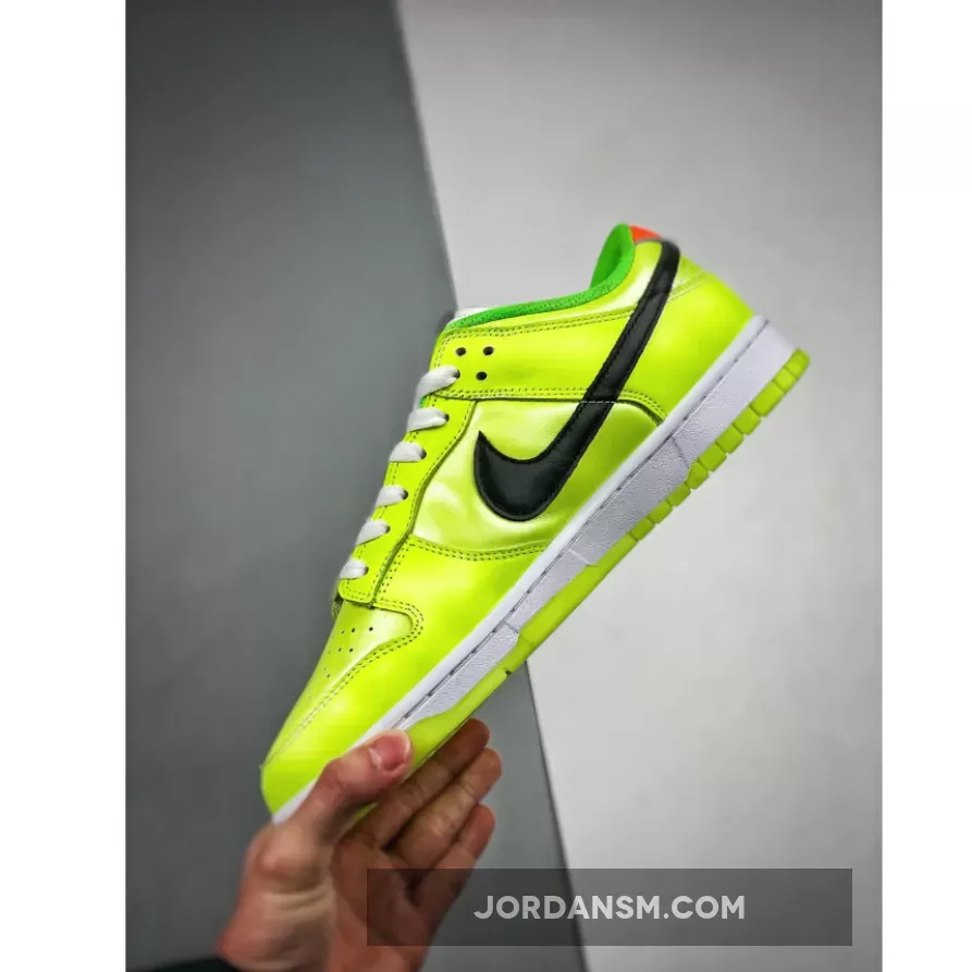 Nike Dunk Low 'Glow in the Dark' Venom Green/Black-Glow FJ4610-702 #low glow