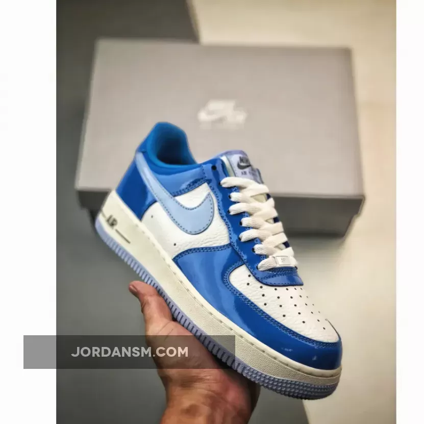 Nike Air Force 1 Low Blue Patent FJ4801-400 For Sale