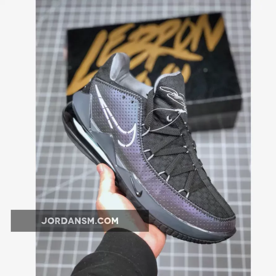 Nike LeBron 17 Low Black Glow in the Dark - lebron 17 low glow in the dark