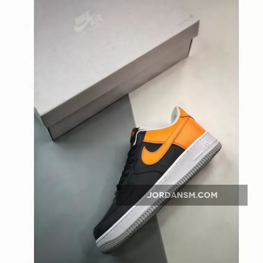 Nike Air Force 1 Low Black Laser Orange FB7162-081 New Releases