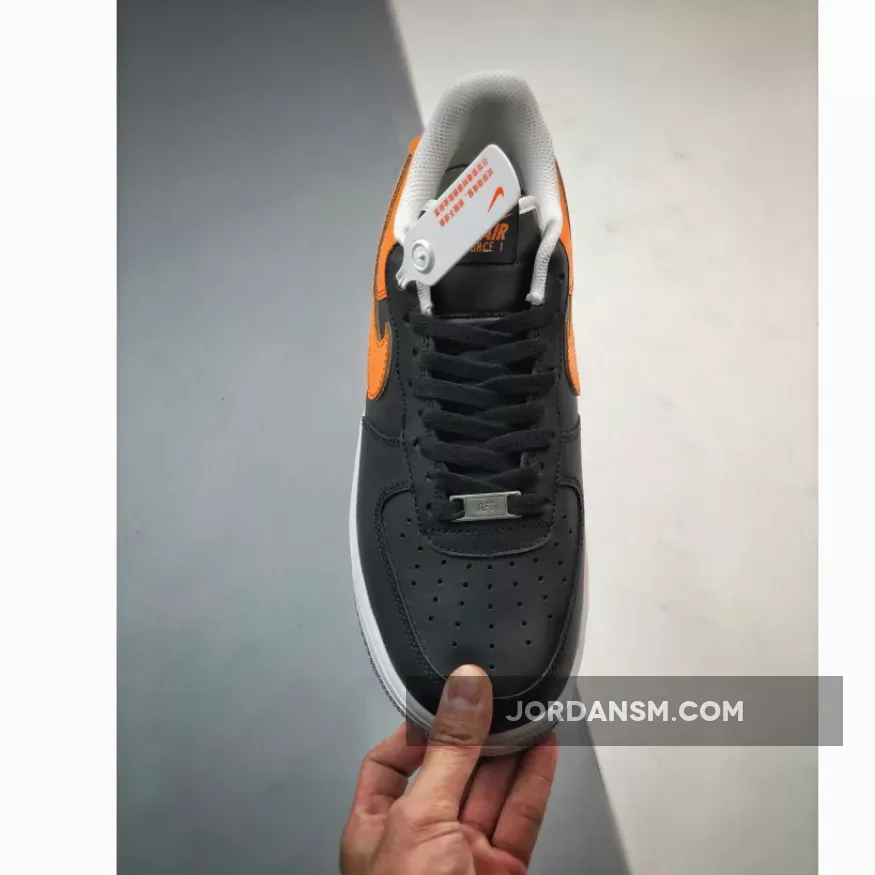 Nike Air Force 1 Low Black Laser Orange FB7162-081 New Releases