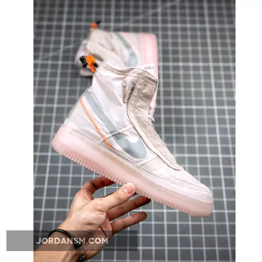 Nike Air Force 1 Shell Platinum Violet For Womens BQ6096-003 Restock
