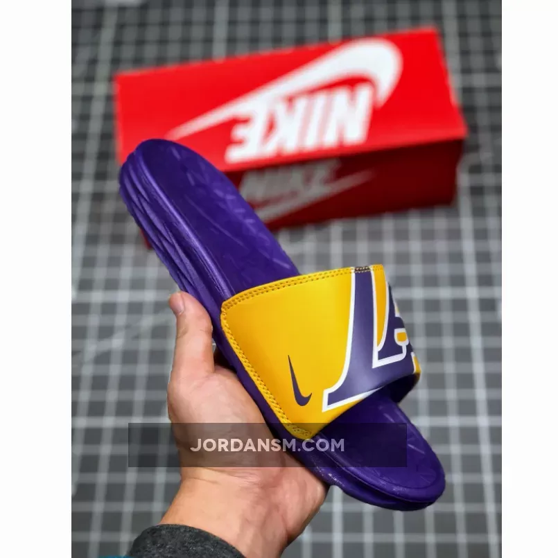 Online LA Lakers Benassi Solarsoft Slide 2 1666265320