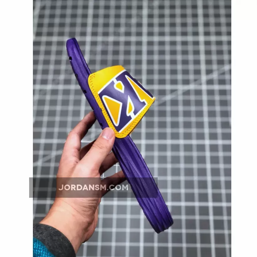 Online LA Lakers Benassi Solarsoft Slide 2 1666265320