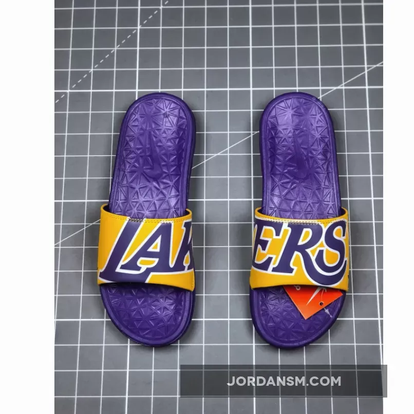 Online LA Lakers Benassi Solarsoft Slide 2 1666265320