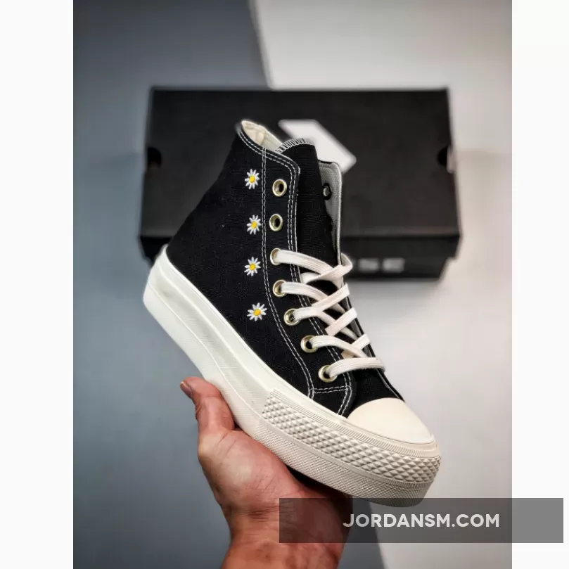 Converse Chuck Taylor All Star Lift Platform Festival Florals Black A06115C
