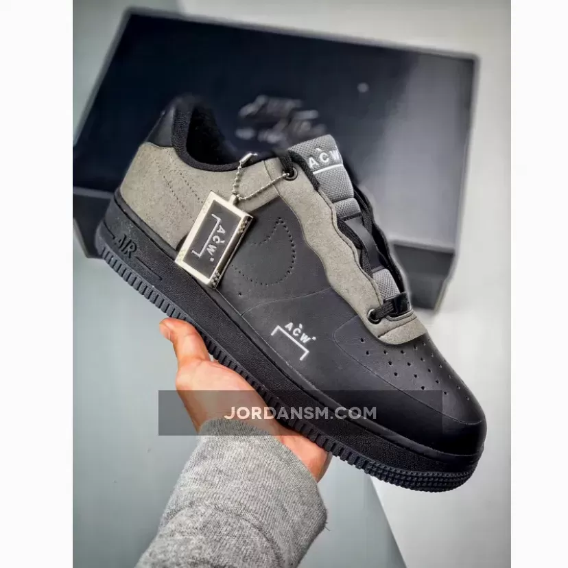 A-Cold-Wall* X Nike Air Force 1 Low Black/Dark Grey-White BQ6924-001 Online