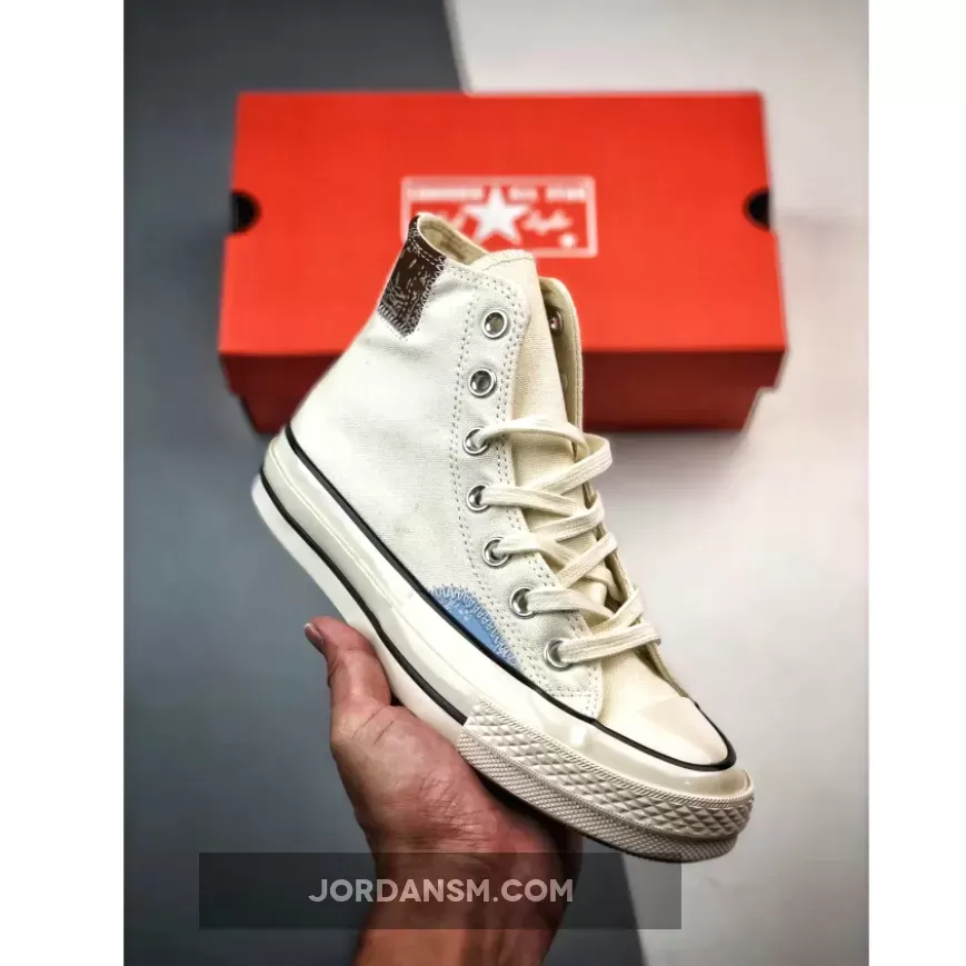 Converse Chuck 70 Crafted Ollie Patch Egret/Lt. Blue/Tawny Owl