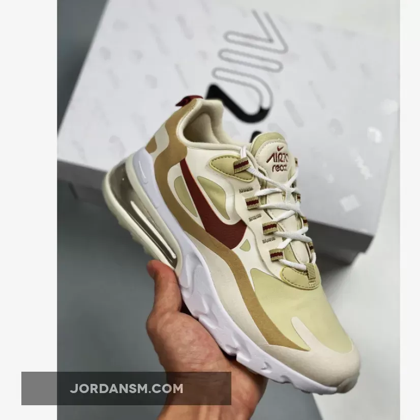 Nike WMNS Air Max 270 React Red Beige air max 270 react beige