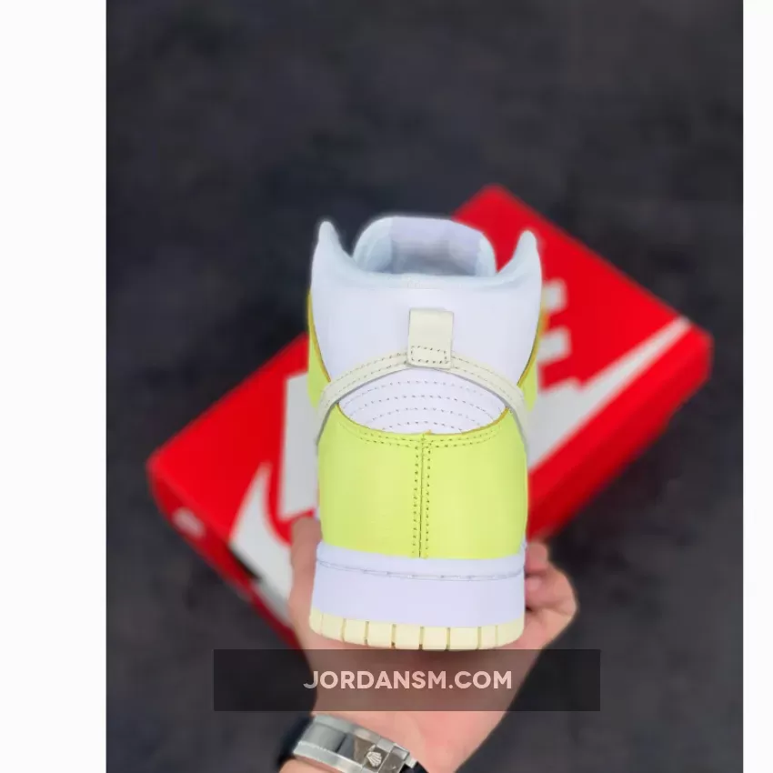 Nike Dunk High 'Cashmere' White/Cashmere-Lemon Twist cashmere dunk high
