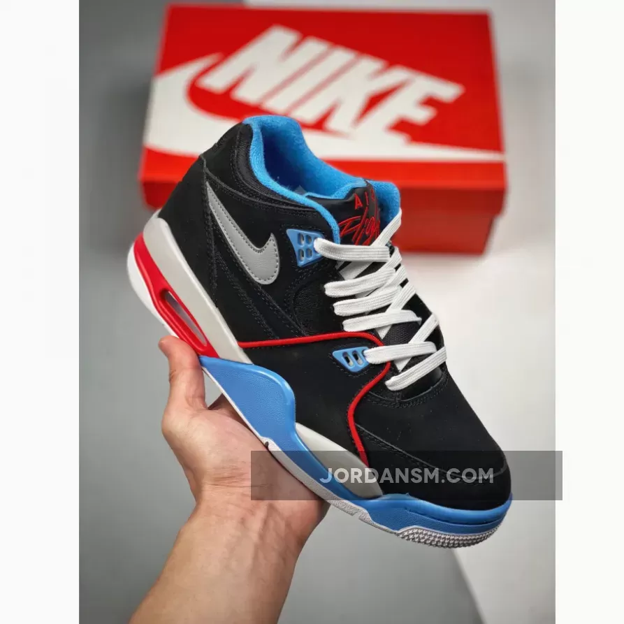 Blue Nike Flights Nike Air Flight 89 'Chicago' Black Red Blue DB5918-001