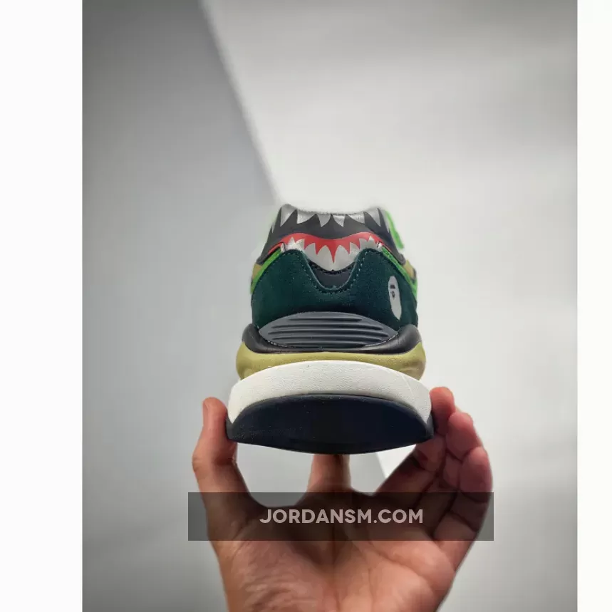 Online BAPE X New Balance 57/40 Olive Green