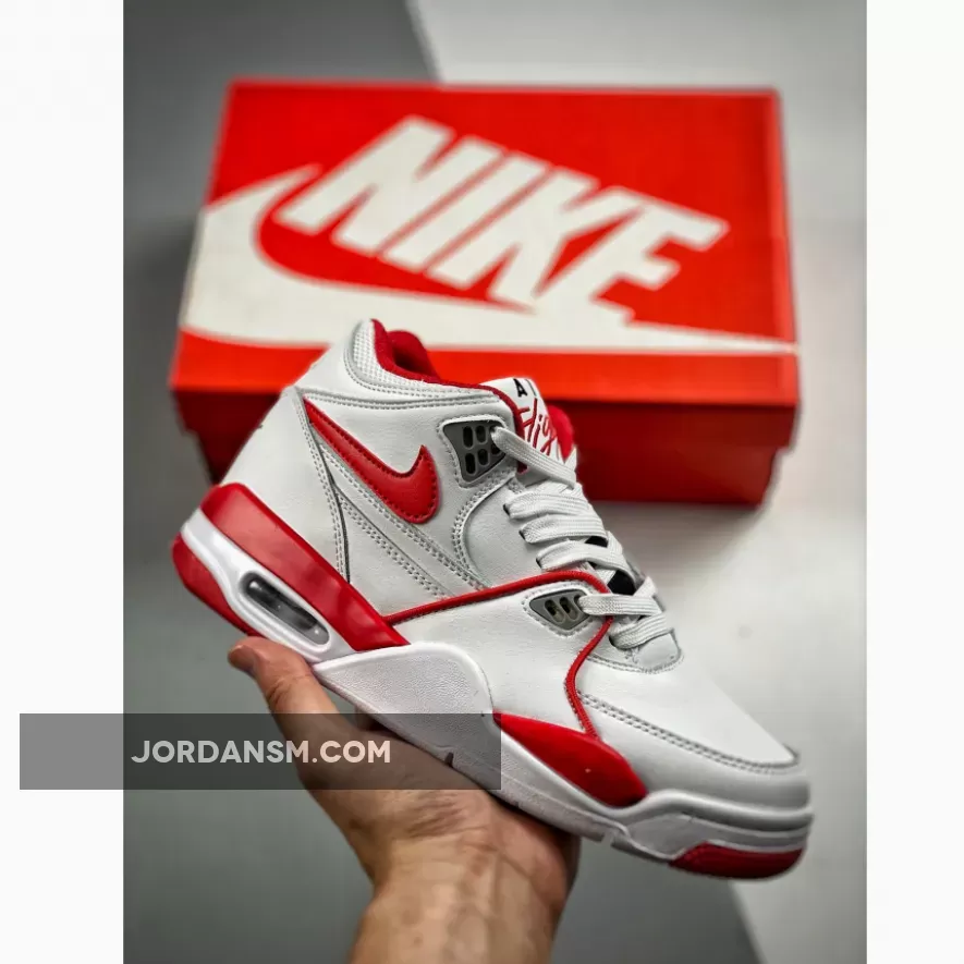 Nike Air Flight 89 White/University Red #jordan fly 89 819665-100