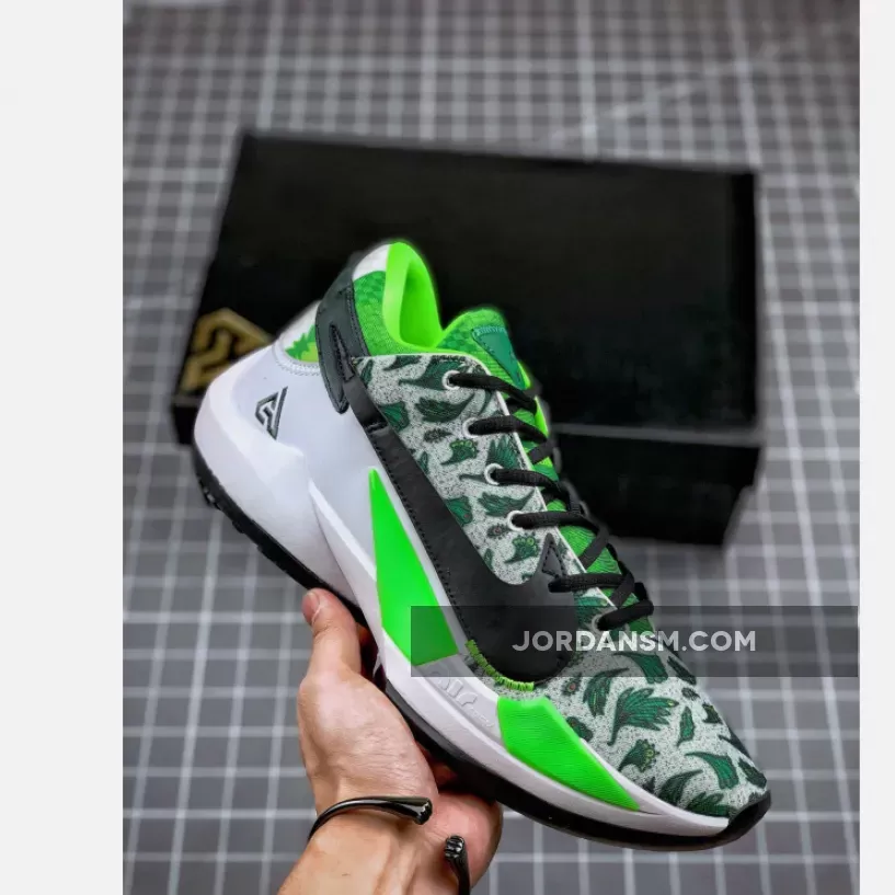Nike Zoom Freak 2 Green White Black / zoom freak 2 naija