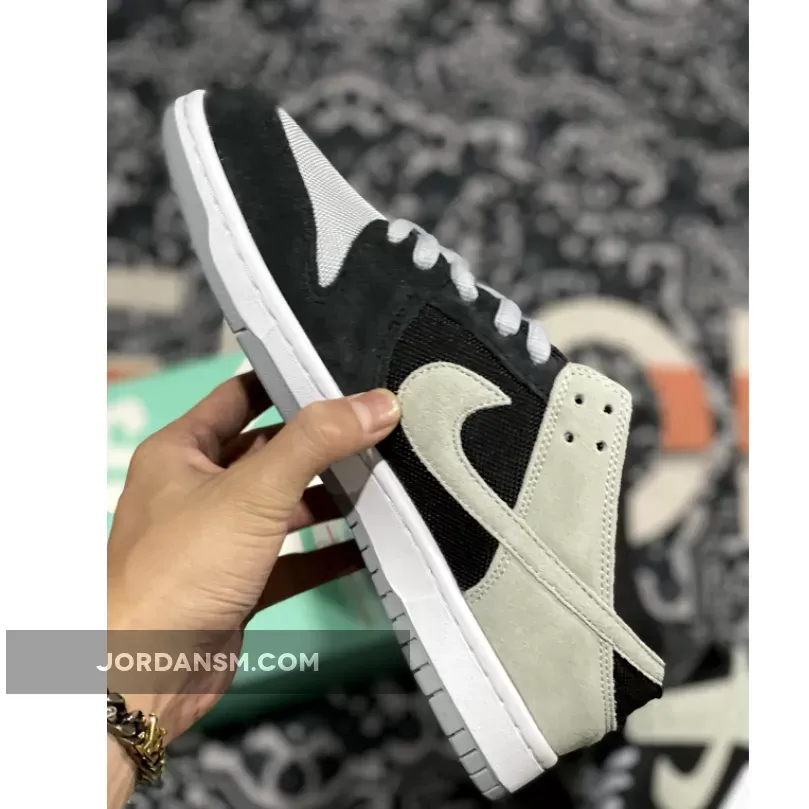 Nike SB Dunk Low Black/Wolf Grey-White 854866-001 Online