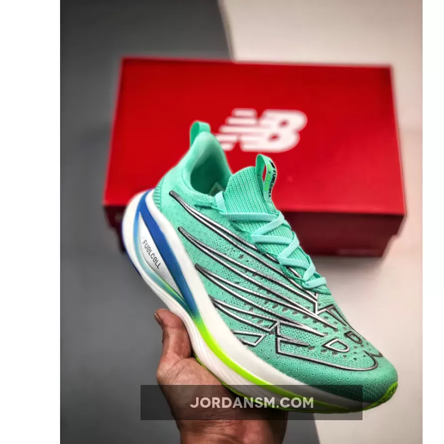 New Balance FuelCell SC Elite V3 Bright Mint Pixel Green MRCELLT3