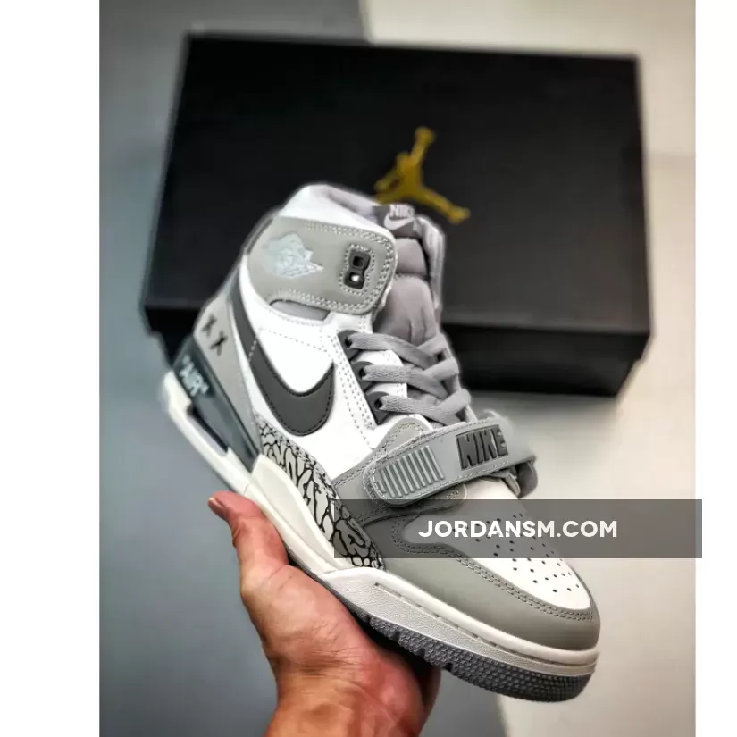 Kaws X Jordan Legacy 312 White Black Grey For Sale