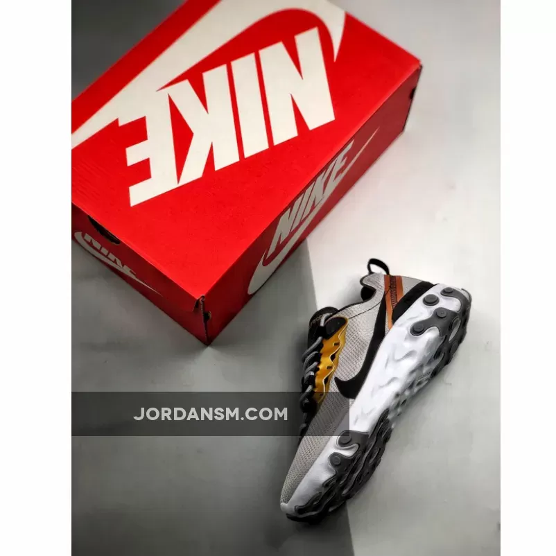 Nike React Element 55 Gold Grey CD7627-001 New Releases