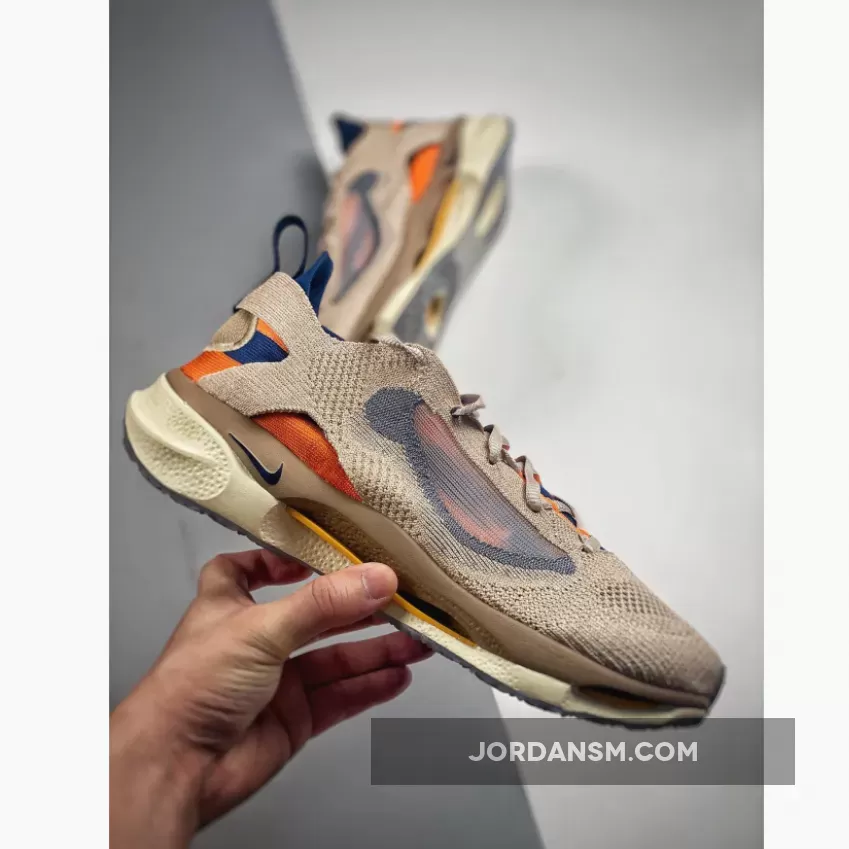 Nike Spark Flyknit 'Mowabb' Tan/Orange-Blue DD1901-200 Restock