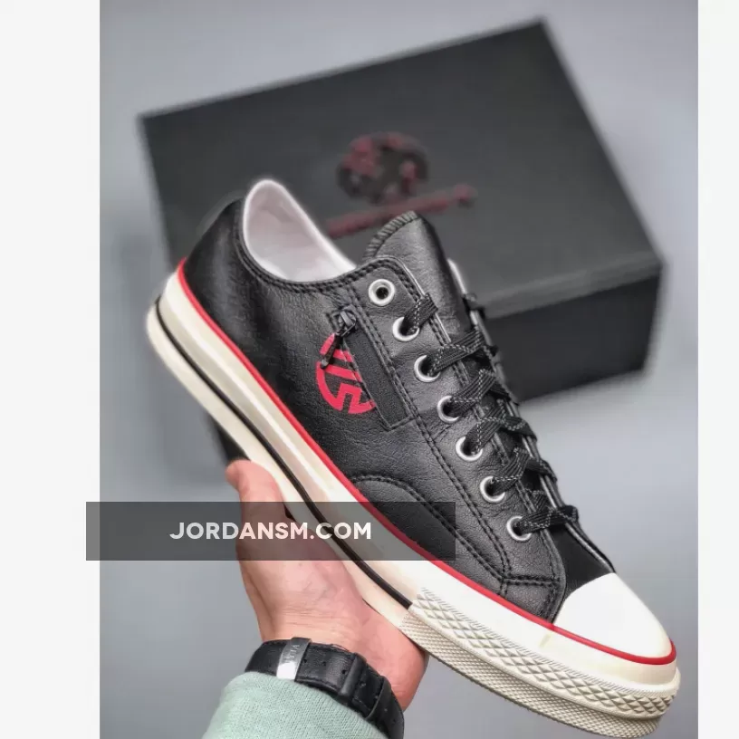 Converse X Lay Zhang Chuck 70 Black/Egret/Enamel Red 1666265990 Online