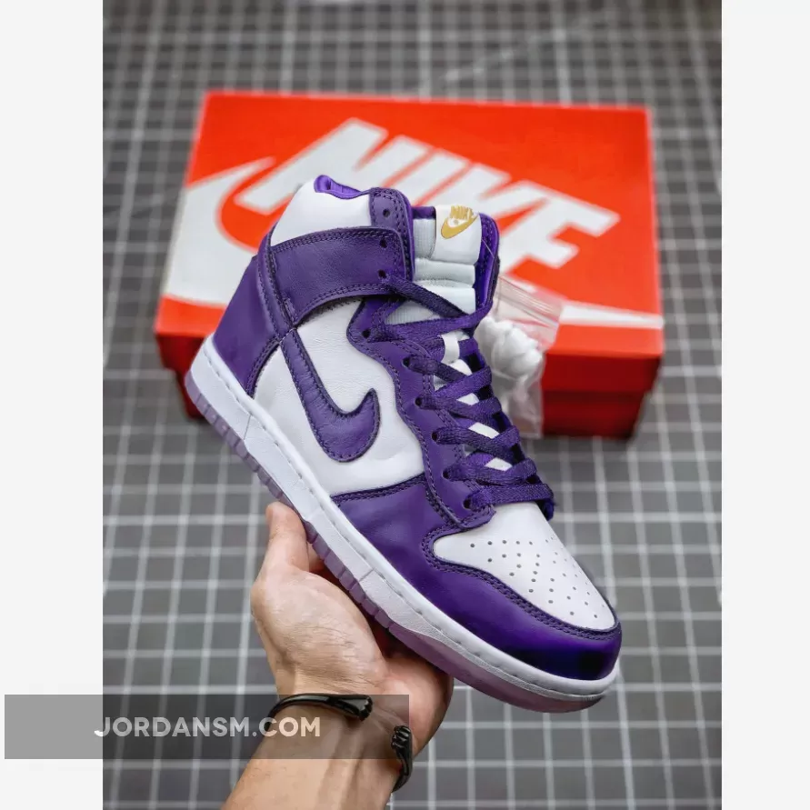Nike Dunk High White/Varsity Purple DC5382-100 Online