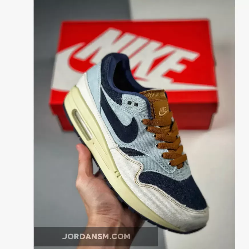 Nike Air Max 1 Aura/Midnight Navy-Pale Ivory FQ8900-440