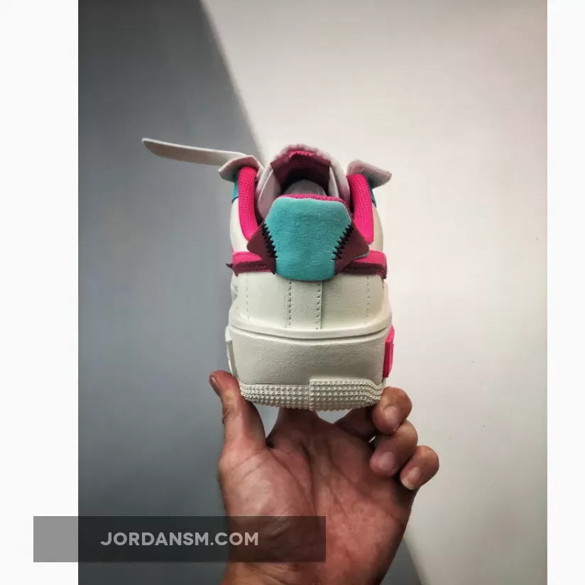 Nike Force 1 Fontanka Sail/Washed Teal/Sangria/Pink DO6146-101 New Releases