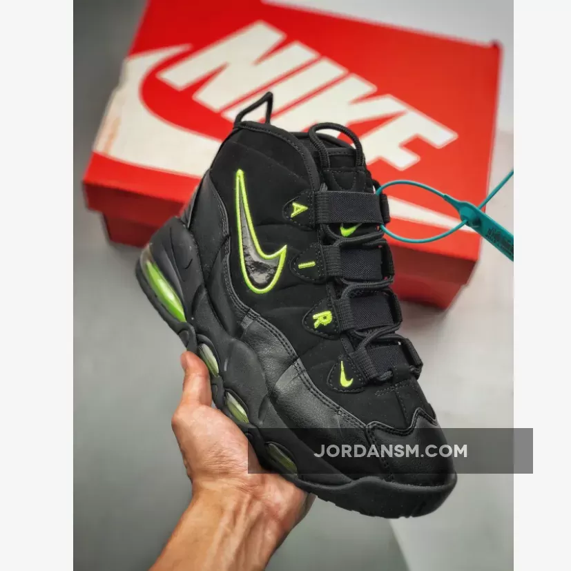 Air Max Uptempo Volt - Nike Air Max Uptempo Black/Volt CK0892-001