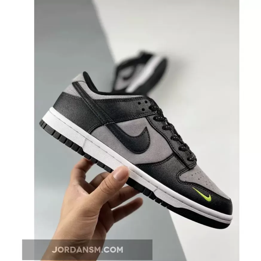 Nike Dunk Low Black Grey Green FQ2205-001 Restock