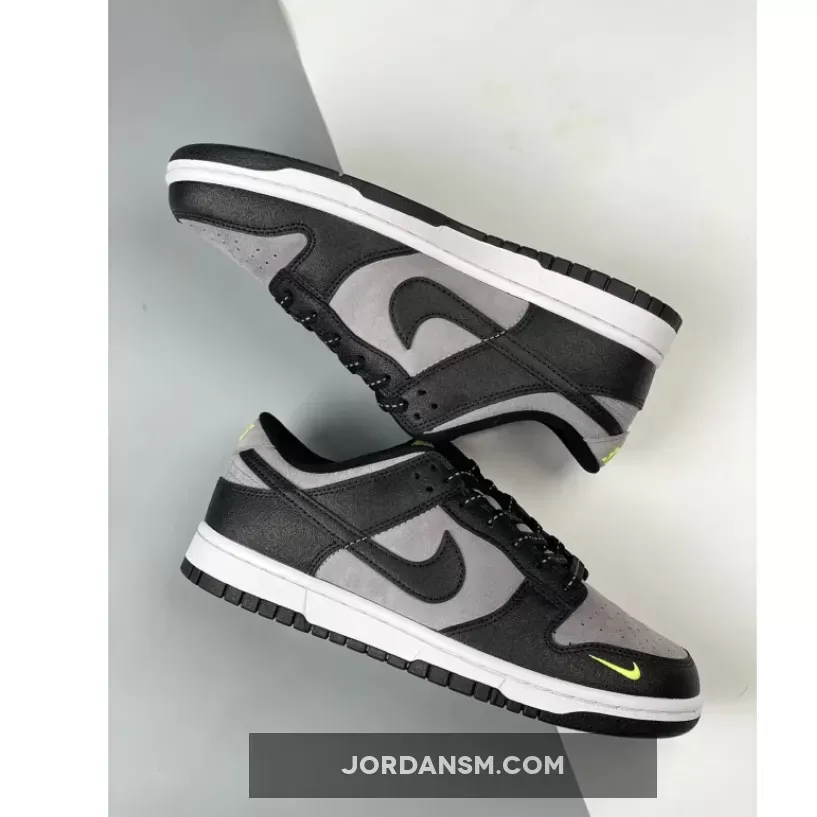 Nike Dunk Low Black Grey Green FQ2205-001 Restock