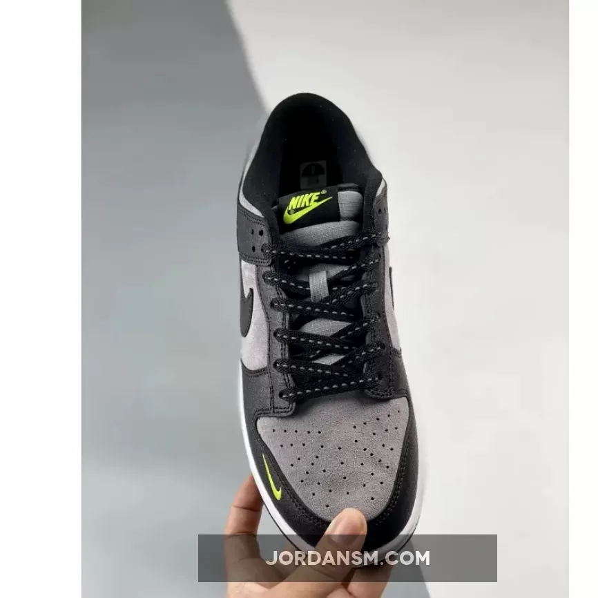 Nike Dunk Low Black Grey Green FQ2205-001 Restock