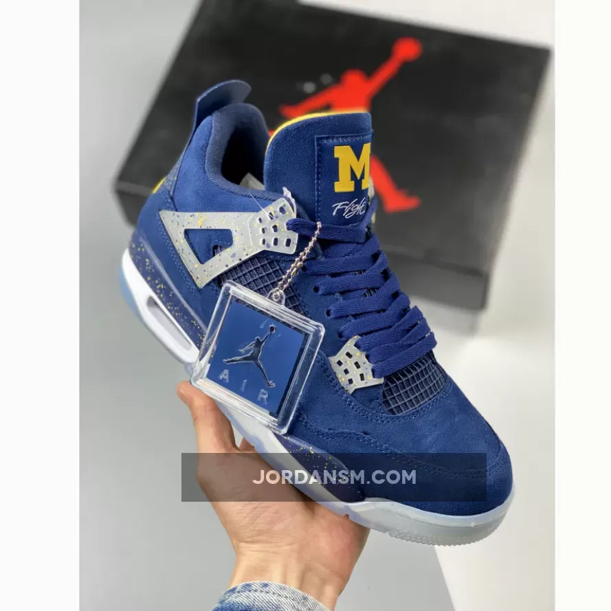 Air Jordan 4 'Michigan Wolverines' PE 1676551541 For Sale