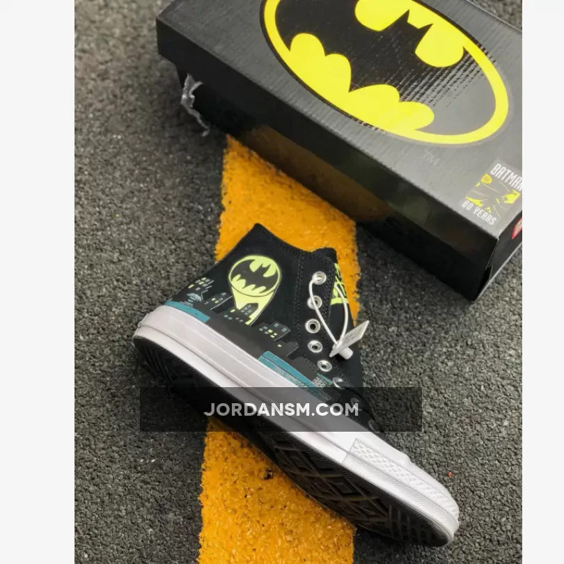 Batman X Chinatown Market X Converse Chuck 70 High Top Black Yellow White 167511C Online