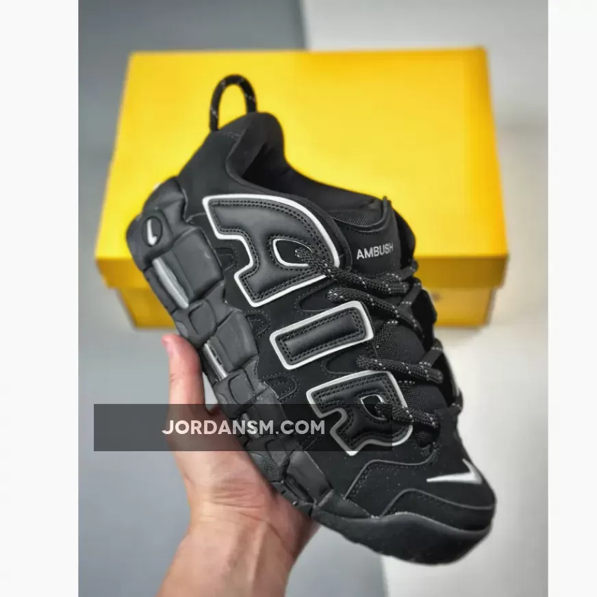 AMBUSH x Nike Air More Uptempo Low Black FB1299-001
