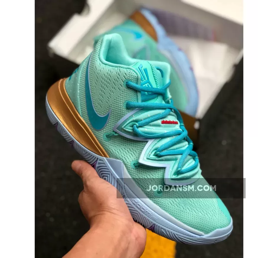 Nike Kyrie 5 'Squidward' Frosted Spruce/Aluminum / squidwerd