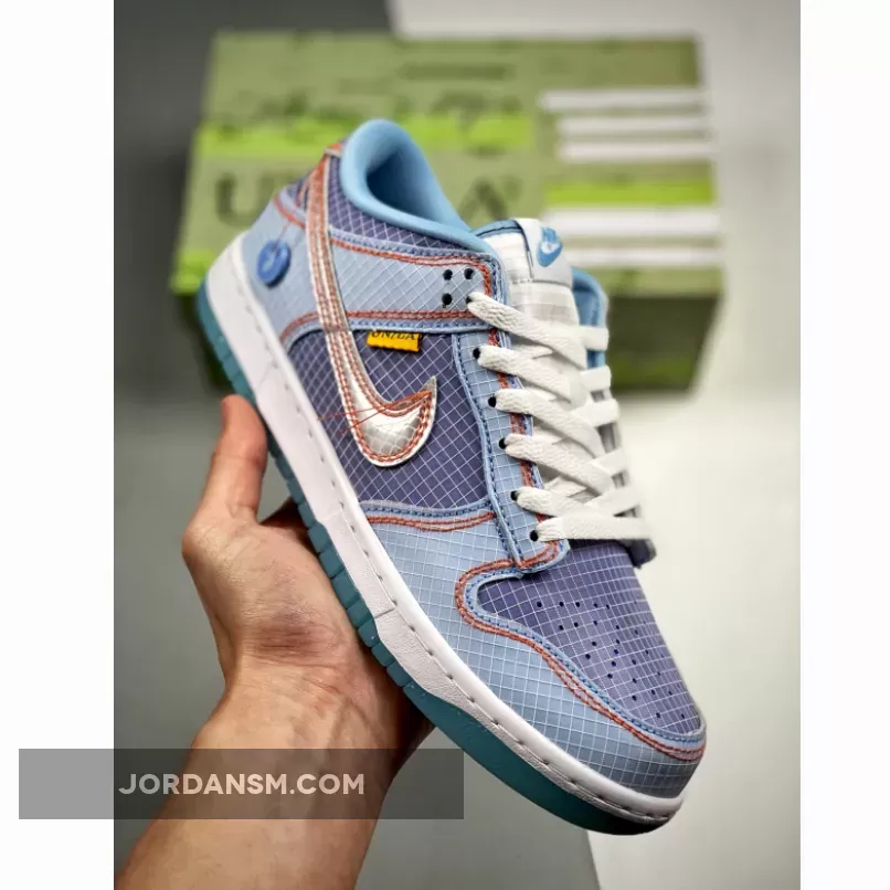 Union X Nike Dunk Low Blue/Purple DJ9649-400 / dj9649 400