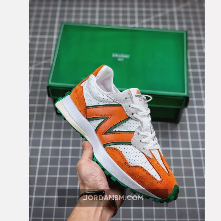 Casablanca X New Balance 327 White Orange New Releases