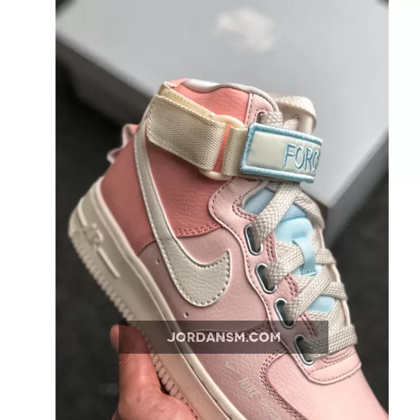 Nike Air Force 1 High Utility 'Force Is Female' Echo Pink/Sail CQ4810-621 Online
